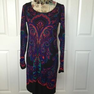 INC paisley dress